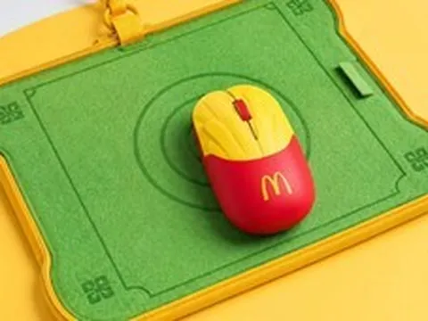 McDonald kết hợp Lenovo bán chuột không dây hình gói khoai chiên, muốn mua cũng khó vì giới hạn số lượng