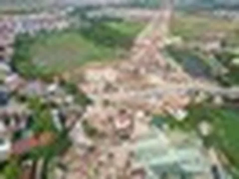 Toàn cảnh đại công trường đường nối sân bay Gia Bình với Hà Nội