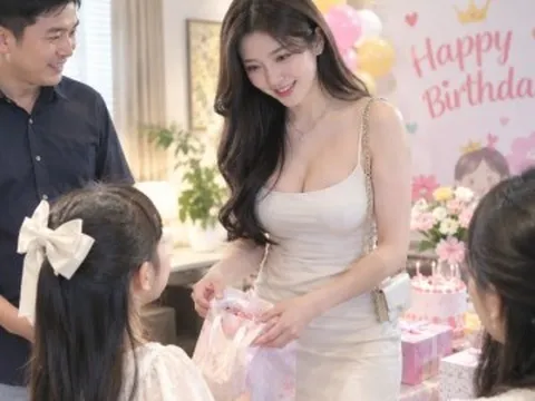 Mời người yêu đến dự sinh nhật con gái, nhìn chiếc áo em mặc, tôi chia tay gấp