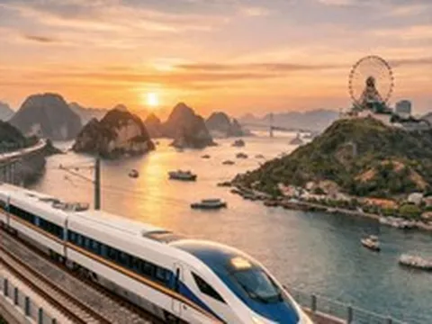 Lần đầu tiên, Việt Nam làm tuyến tàu 350km/h chạy liên tỉnh, Hà Nội đi Hạ Long chỉ khoảng 23 phút, vốn hơn 147.000 tỷ
