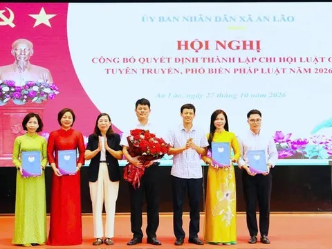 Hải Phòng: Thành lập Chi hội Luật gia xã An Lão, thêm địa chỉ hỗ trợ pháp lý cho người dân