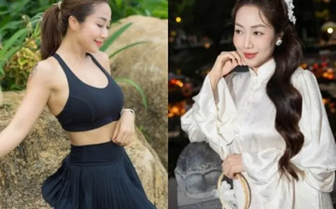 Ốc Thanh Vân mặc đồ bó sát khoe dáng bốc lửa, BTV Đan Lê và Bảo Thy xem ảnh phải thốt lên