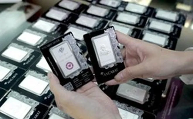 Giá bạc sáng ngày 18/9 bật tăng tại Ancarat, DOJI, Sacombank, Bảo Tín Mạnh Hải